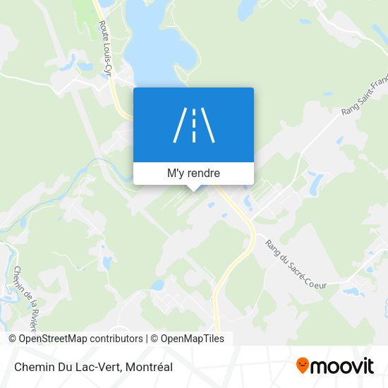 Chemin Du Lac-Vert plan