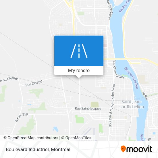 Boulevard Industriel plan