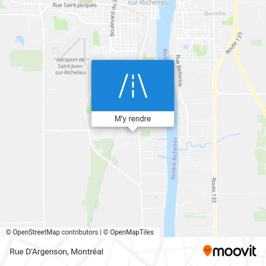 Rue D'Argenson plan