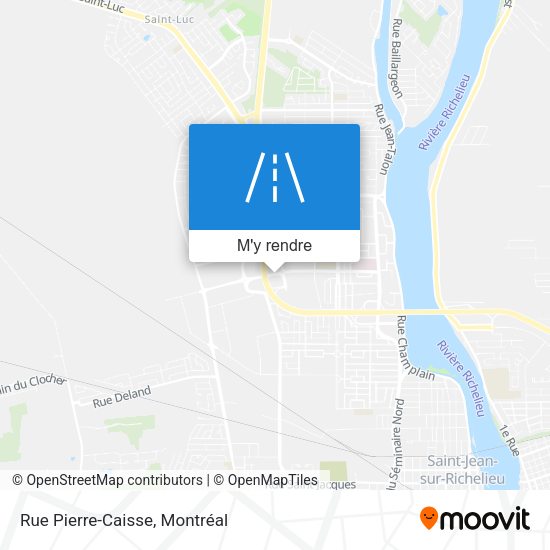 Rue Pierre-Caisse plan