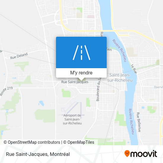 Rue Saint-Jacques plan