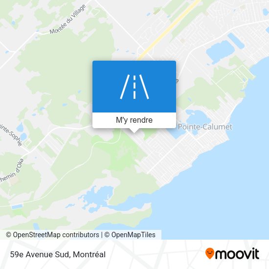 59e Avenue Sud plan