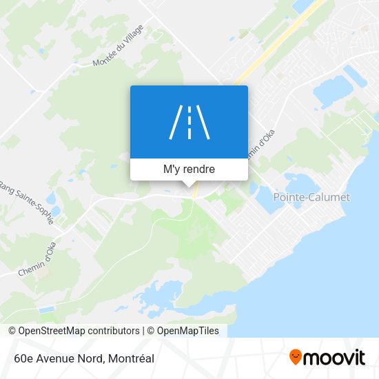 60e Avenue Nord plan
