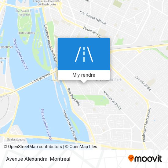 Avenue Alexandra plan
