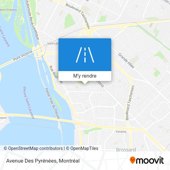 Avenue Des Pyrénées plan