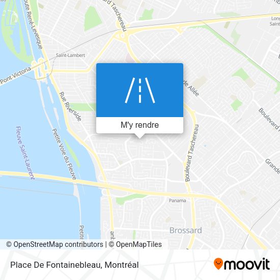 Place De Fontainebleau plan