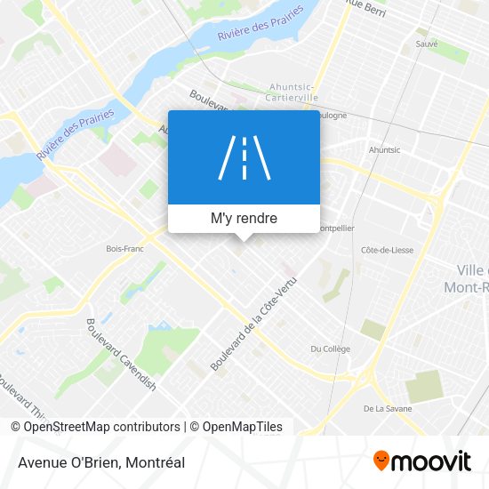Avenue O'Brien plan