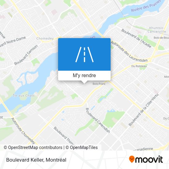 Boulevard Keller plan