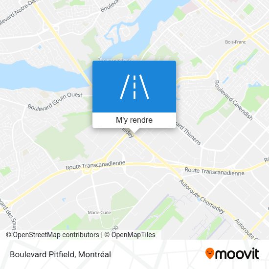 Boulevard Pitfield plan