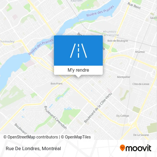 Rue De Londres plan