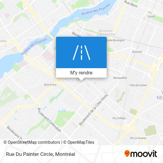 Rue Du Painter Circle plan