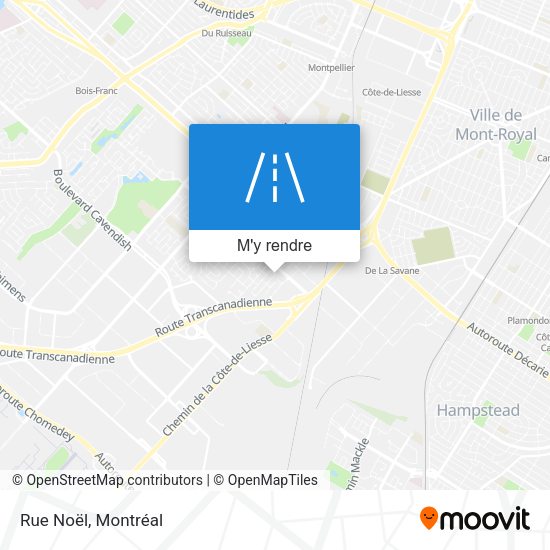 Rue Noël plan
