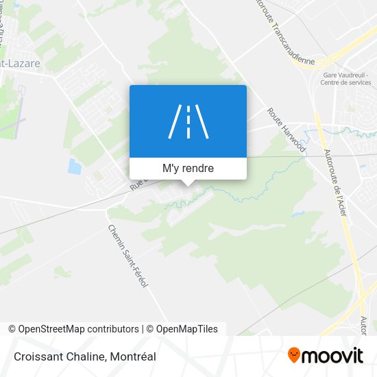 Croissant Chaline plan