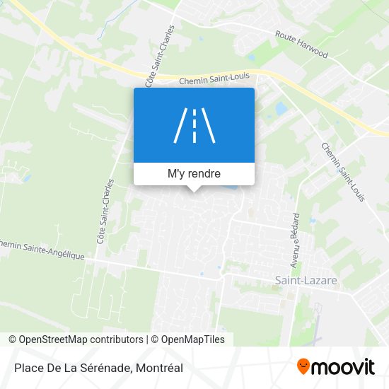 Place De La Sérénade plan