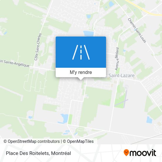 Place Des Roitelets plan