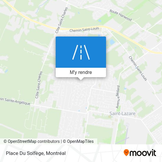 Place Du Solfège plan