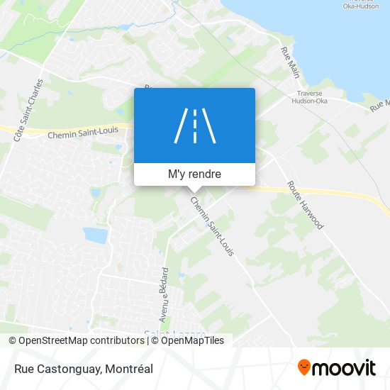 Rue Castonguay plan