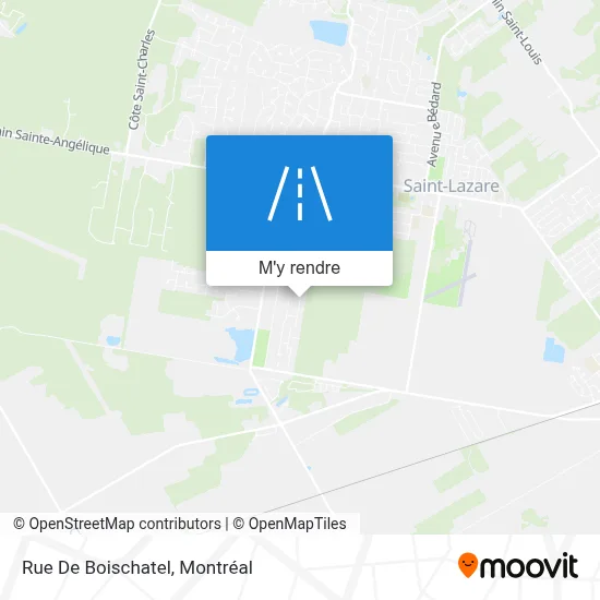 Rue De Boischatel plan