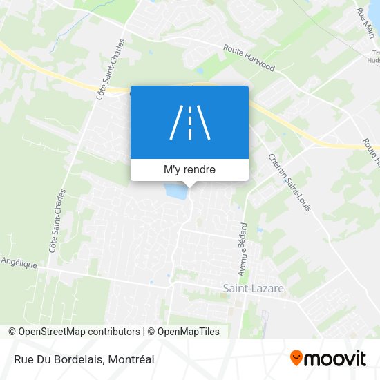 Rue Du Bordelais plan