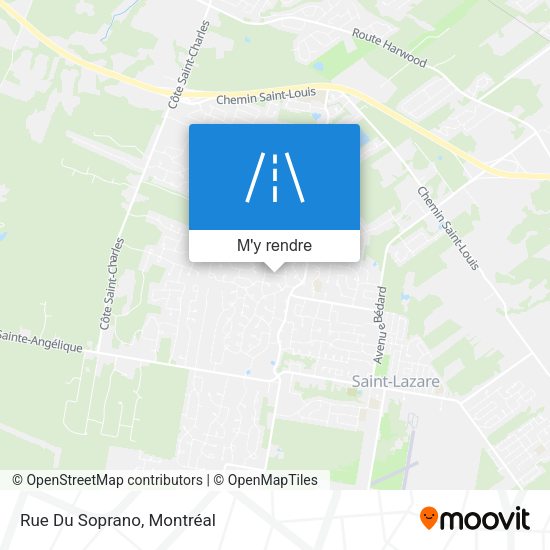 Rue Du Soprano plan