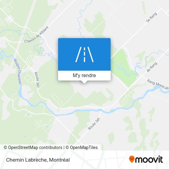 Chemin Labrèche plan
