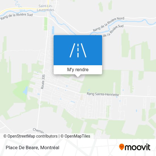 Place De Beare plan