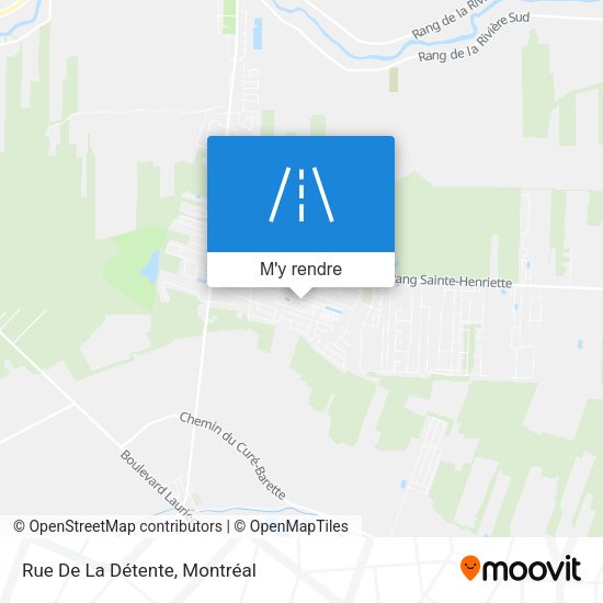 Rue De La Détente plan