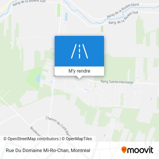 Rue Du Domaine Mi-Ro-Chan plan