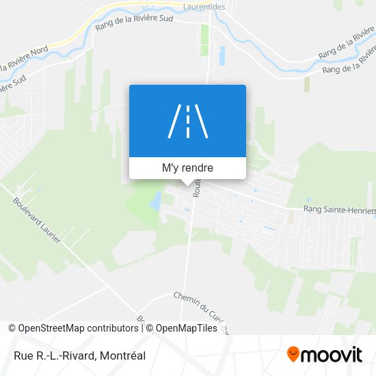 Rue R.-L.-Rivard plan