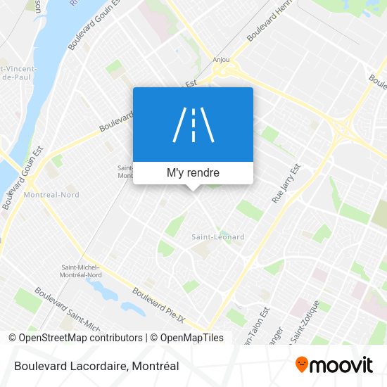 Boulevard Lacordaire plan