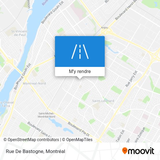 Rue De Bastogne plan