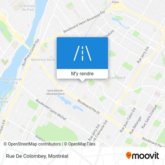Rue De Colombey plan