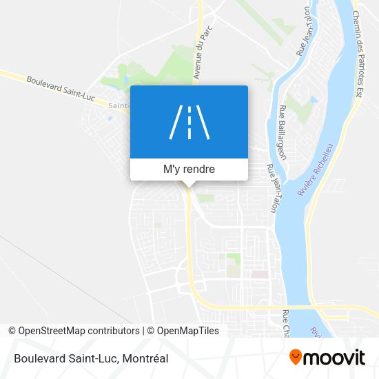 Boulevard Saint-Luc plan