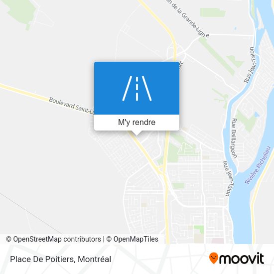Place De Poitiers plan