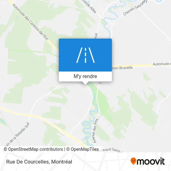 Rue De Courcelles plan