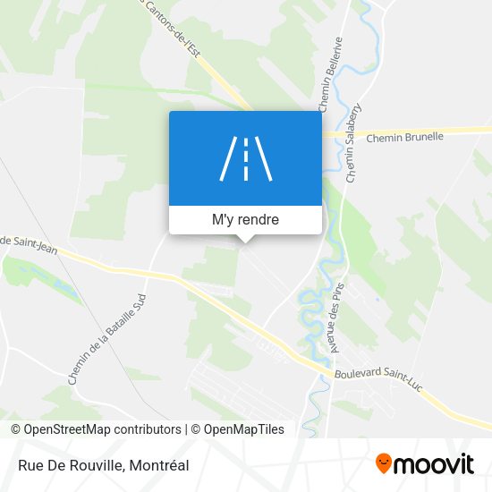 Rue De Rouville plan