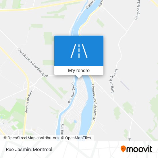 Rue Jasmin plan