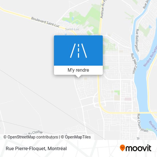 Rue Pierre-Floquet plan