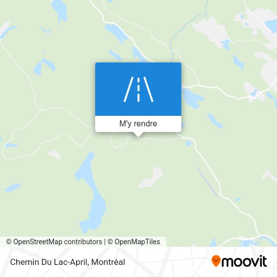 Chemin Du Lac-April plan