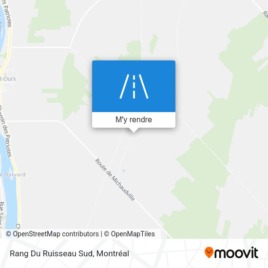 Rang Du Ruisseau Sud plan