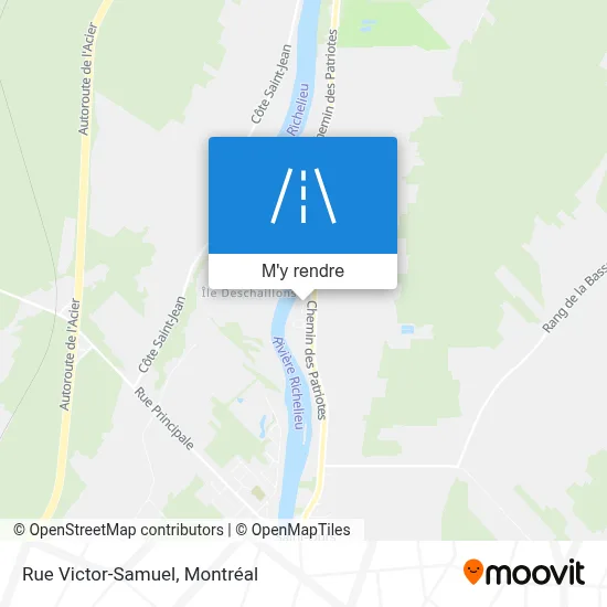 Rue Victor-Samuel plan