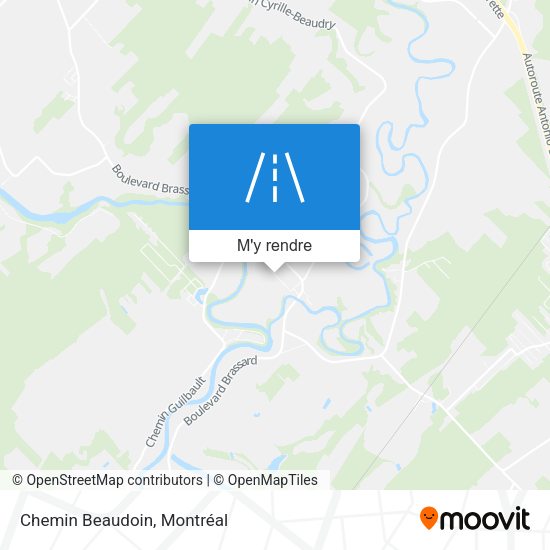 Chemin Beaudoin plan