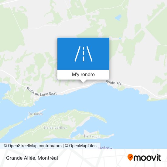 Grande Allée plan