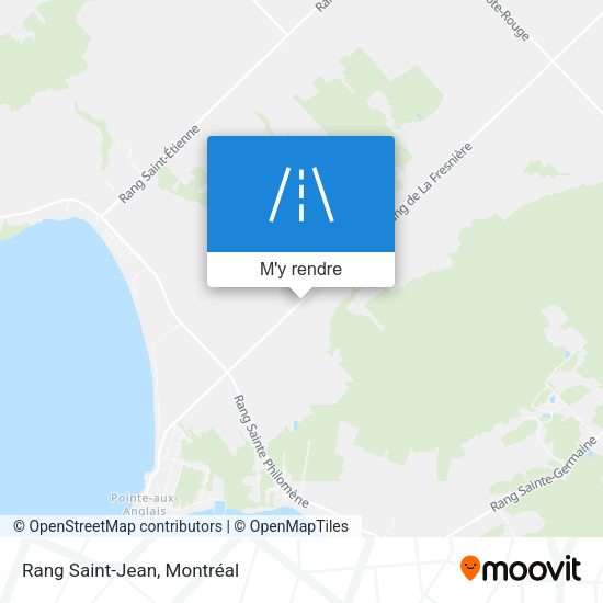 Rang Saint-Jean plan