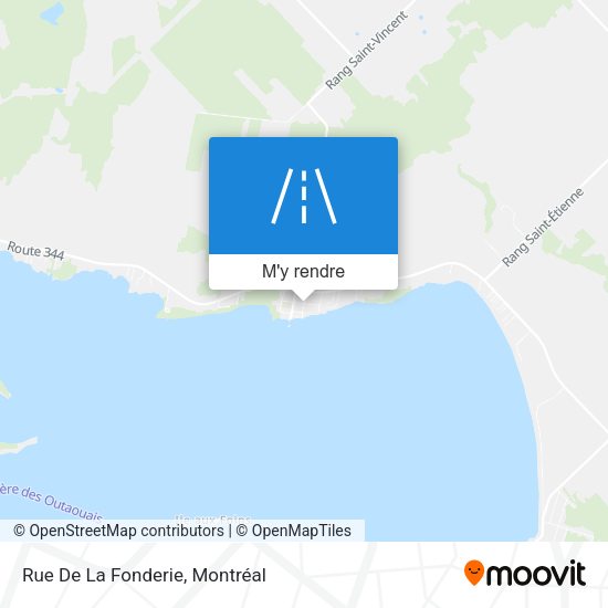 Rue De La Fonderie plan