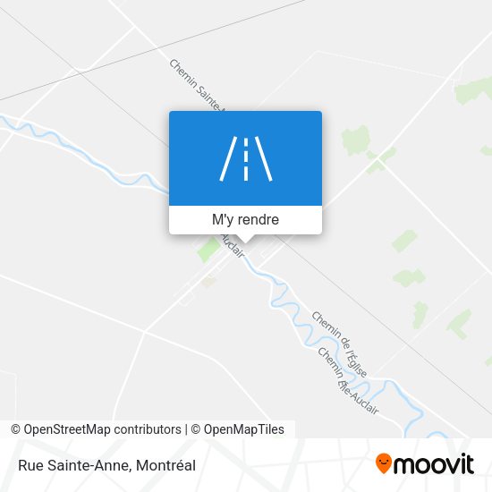 Rue Sainte-Anne plan