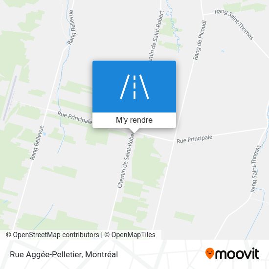 Rue Aggée-Pelletier plan