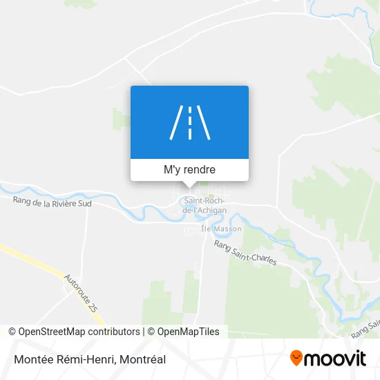 Montée Rémi-Henri plan