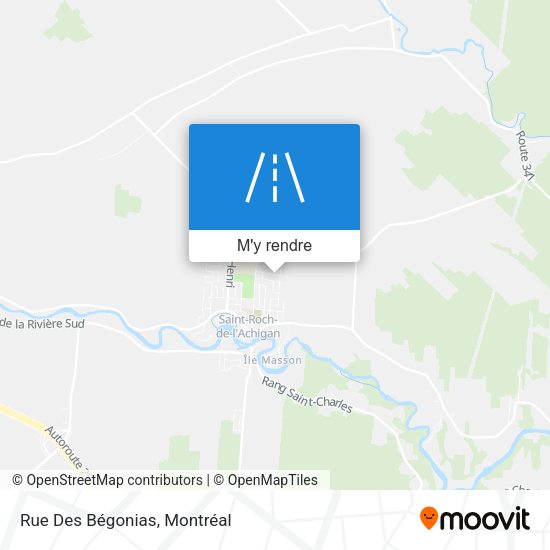 Rue Des Bégonias plan