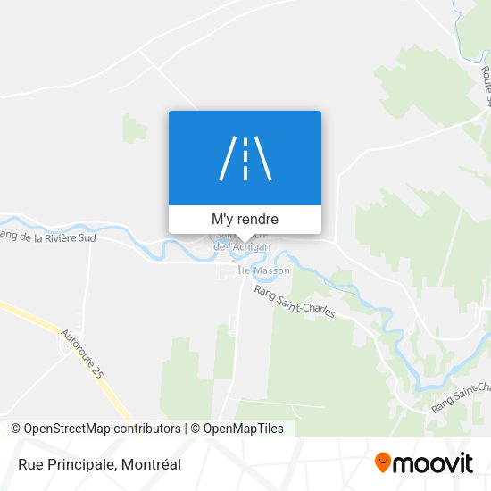 Rue Principale plan